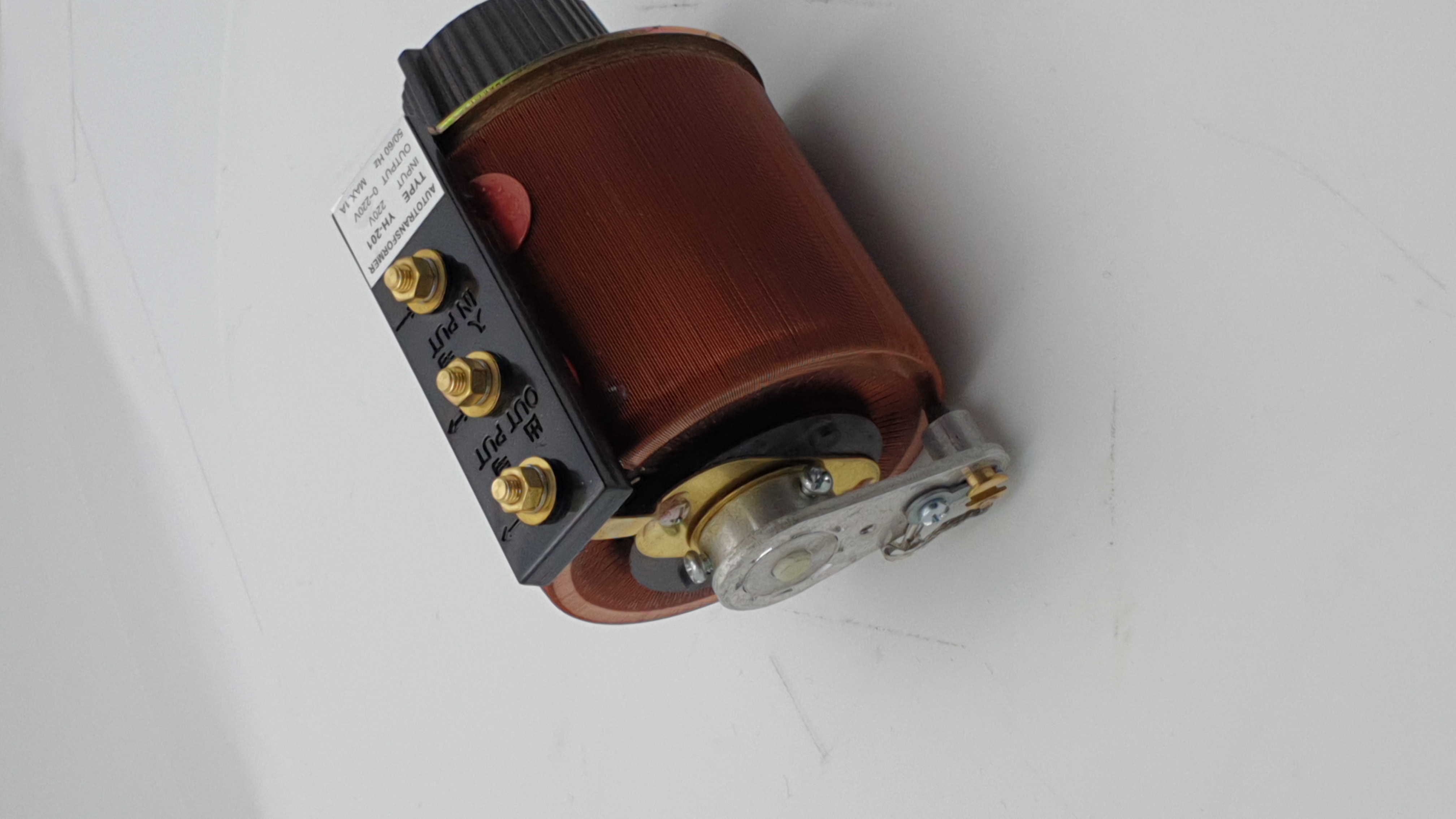 Variac Variable Transformer, Single Phase 110/220V input, 0.33KVA Max 3A, panel mount YH-103