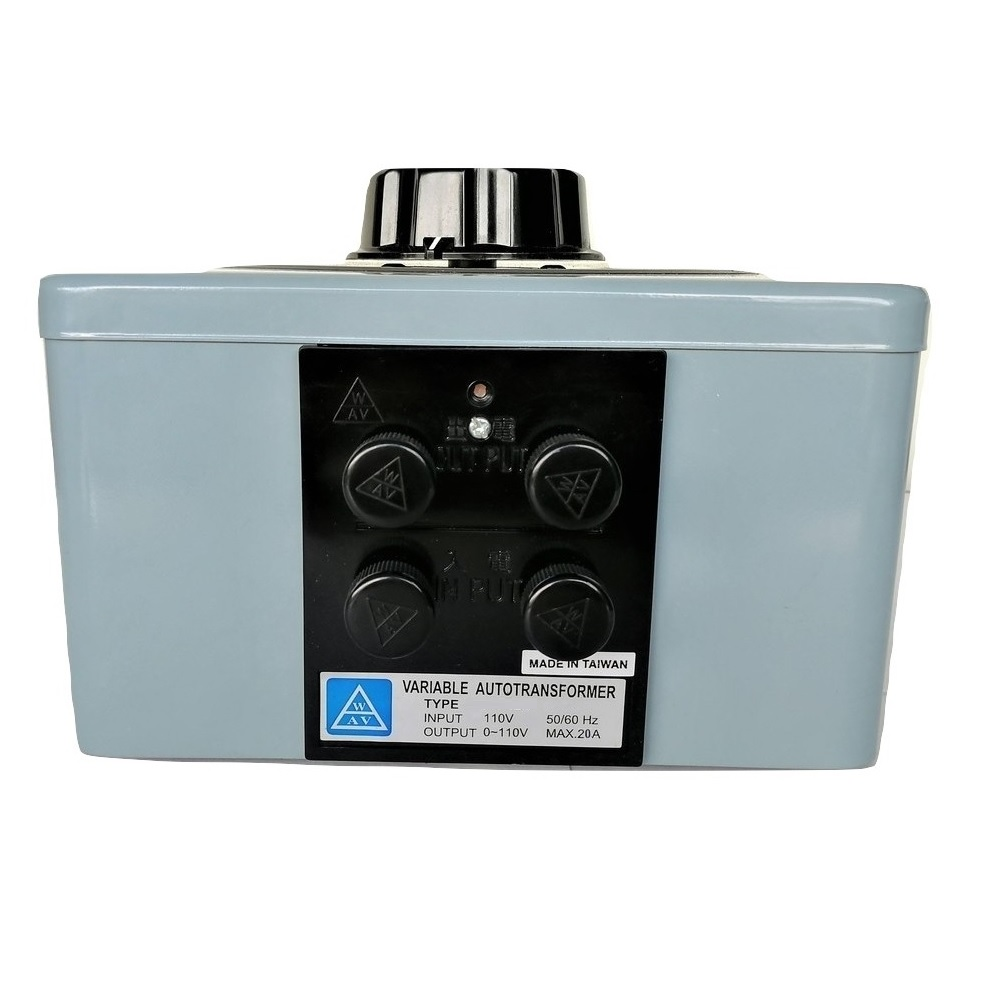 Variable Voltage Transformer (Variac Slidac) , Single Phase 110/220V input, 0.55 KVA Max 5A, YH-105(L)