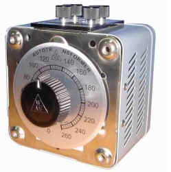 Variable Voltage Transformer (Variac Slidac) Single Phase 220/240V input, Max 0.44 KVA, Max 2 A, Customize Available YH-202(L)