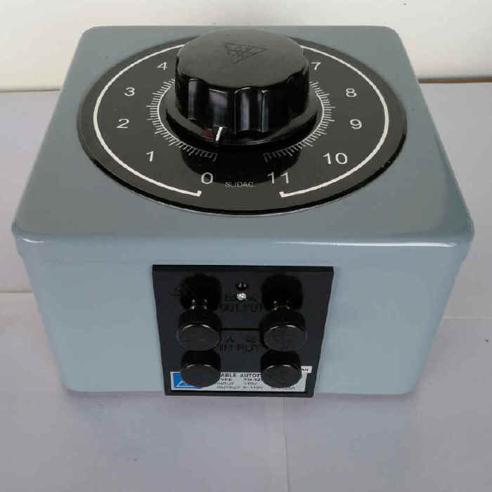 Variable Voltage Transformer (Variac Slidac) Single Phase 220/240V input, Max 0.66 KVA, Max 3 A, Customize Available YH-203(L)