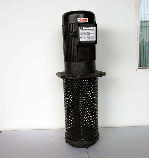 TC-1290 1HP Coolant pump, 290mm (11.4") stem Coolant Pump for CNC Lathe Milling Grinding Band Saw Jet Machine Circulation Cooling lubricant Application