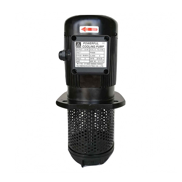TC-4155 1/4HP Machinery Coolant pump immersion 155mm (6"), Lathe Milling Grinding Mill CNC Cooling Oil Circulation
